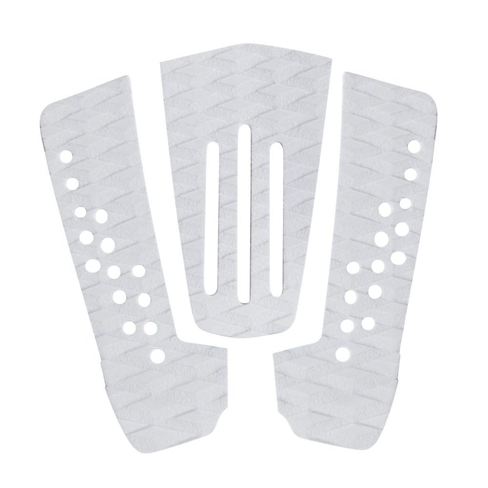 3 Surfing Surfboard Tail Pad Traction Deck Grip Skimboard Shortboard Surfing Black