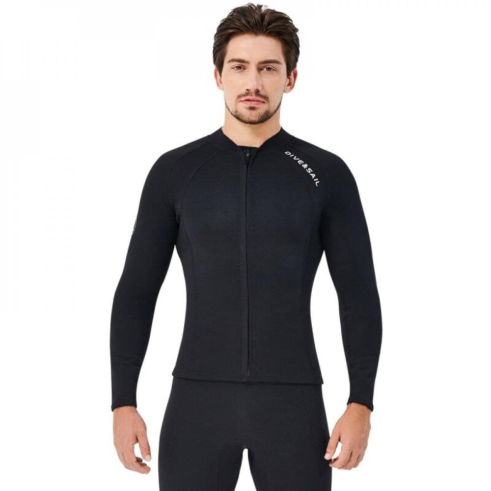 2Mm Wetsuit Jacket Professional Men and Women Thickened Warmth Deep Diving Snorkeling Surfing Suit Swimsuit Wetsuit Top