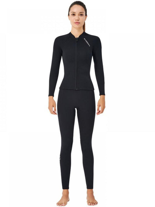 2Mm Professional Men and Women Wetsuit Split Top Thickened Warmth Deep Diving Snorkeling Surfing Suit Swimming Pants