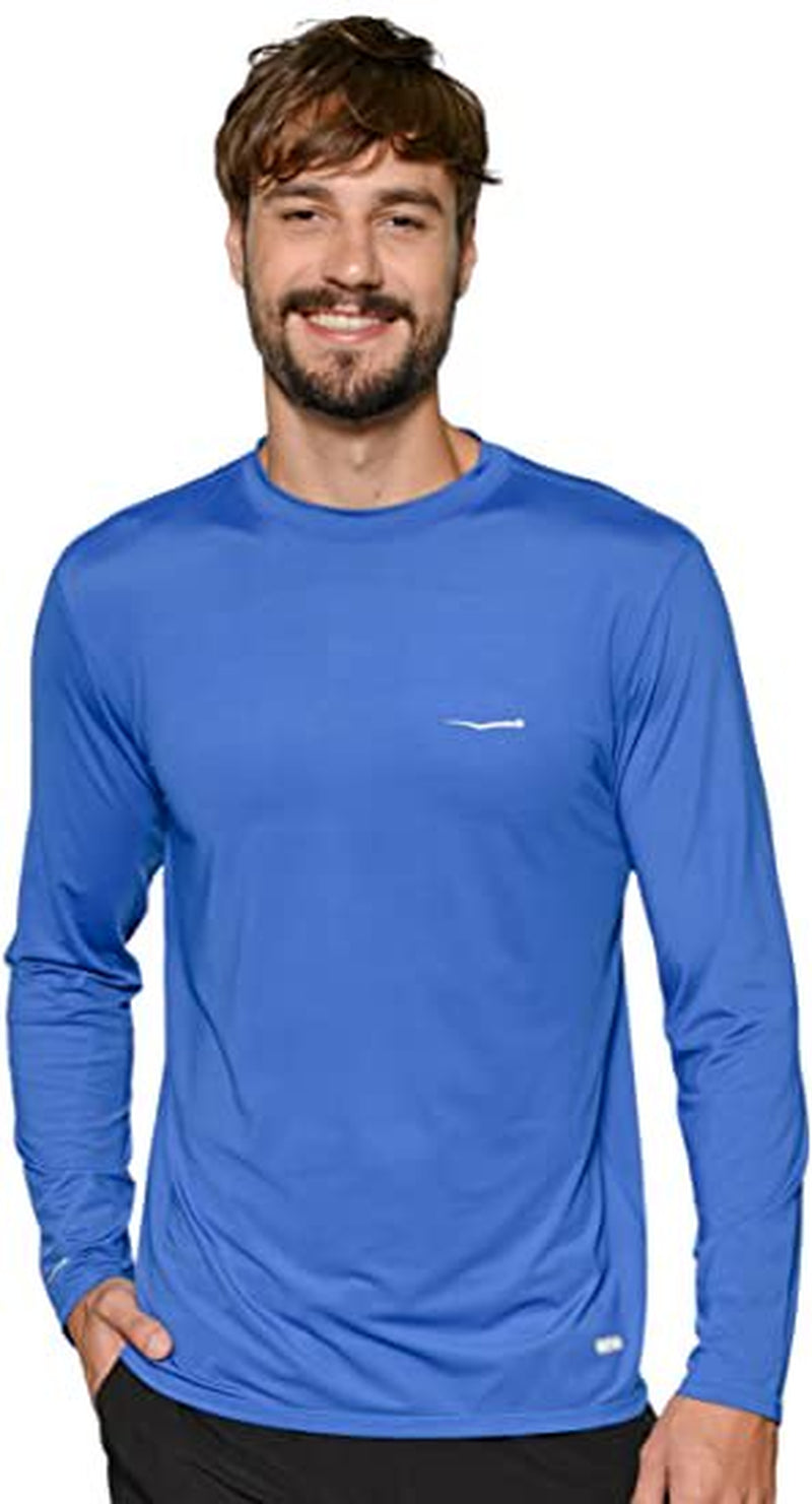 Wave Runner Swim Shirts for Men Uv Sun Protective Rash Guard Workout Shirts Quick Dry Outdoor Shirt for Fishing, Running