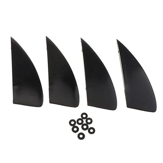 4Pcs/Set Fin for Kiteboarding Fin Kitesurfing Kite Board Flyling Surfing Board Fin Accessories