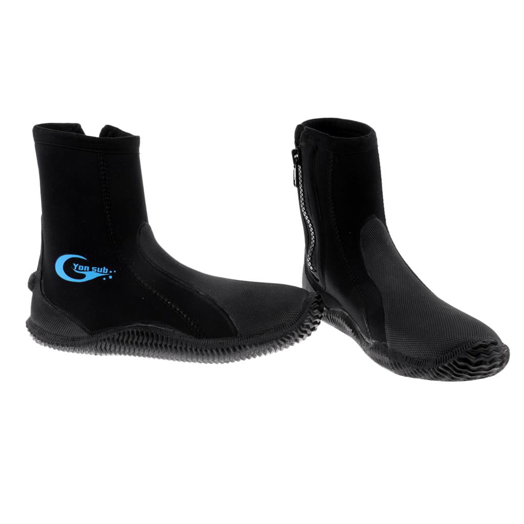5mm Neoprene Water Sport Boots for Snorkeling, Scuba Diving, Canyoning, Rafting, US