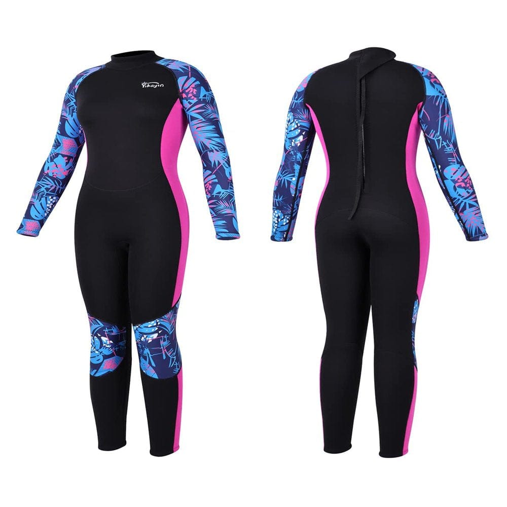 Wetsuit for Women,3Mm Neoprene Wet Suit Long Sleeve Keep Warm in Cold Water Camo Scuba Diving Suits for Surfing Swimming Snorkeling