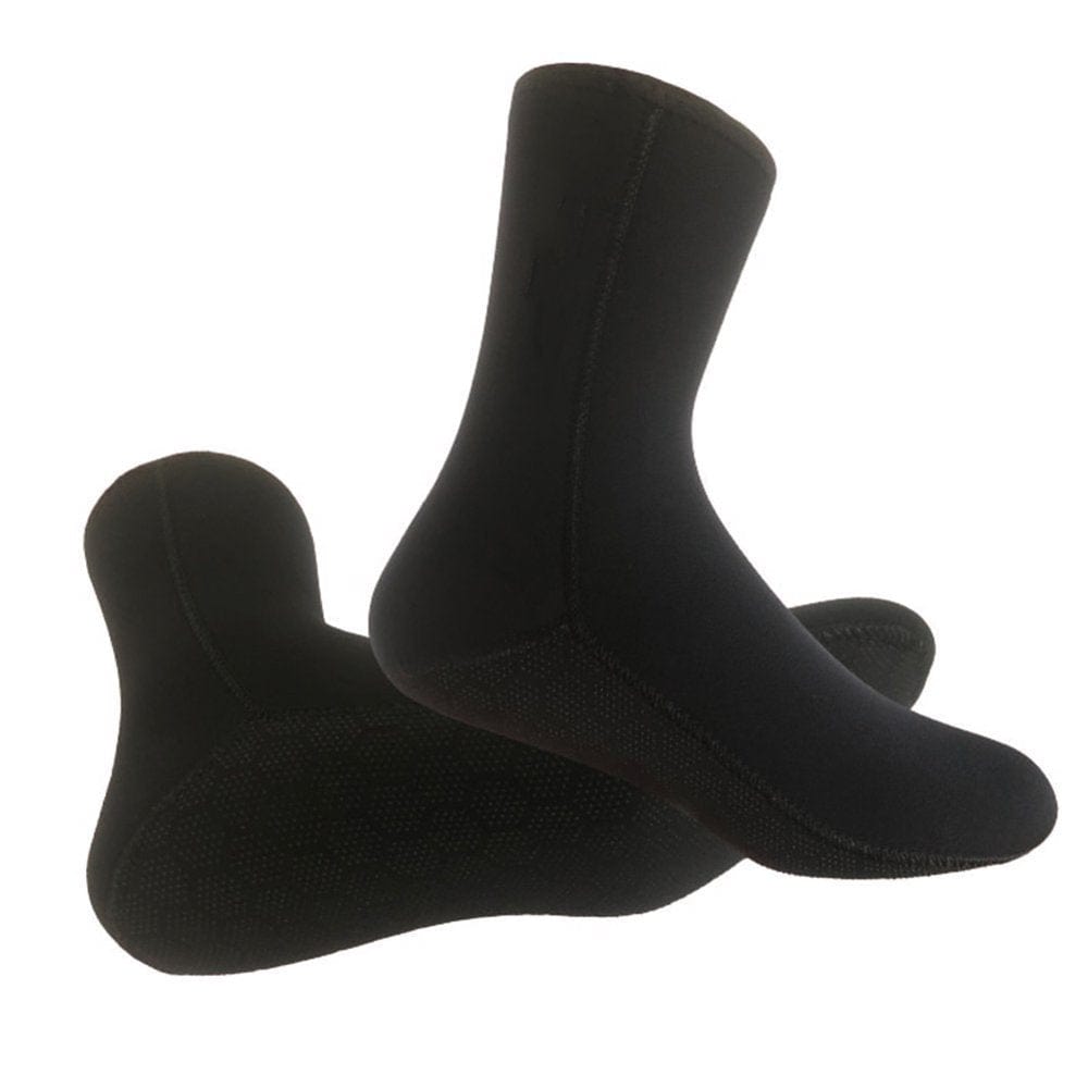 YFMHA 5Mm Neoprene Diving Socks Women Men Non-Slip Snorkeling Surfing Socks (L)