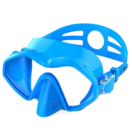 YUPVM Adult Diving Mask Silicone Snorkeling Mask Equipped with Adjustable Snorkeling Mask A